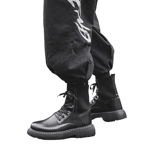 Chaussure combat militaire noir